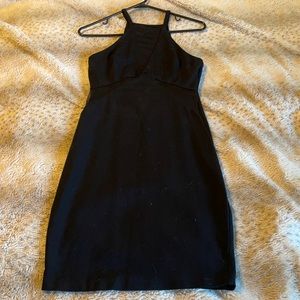 Black Nasty Gal high neck dress
